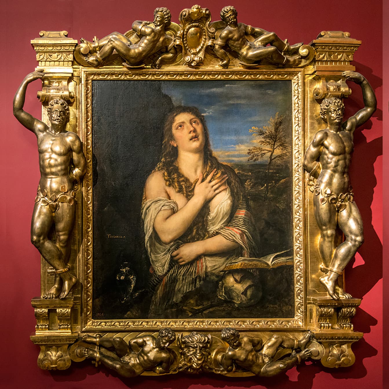 Рамы картины Тициана «Кающаяся Мария Магдалина»
