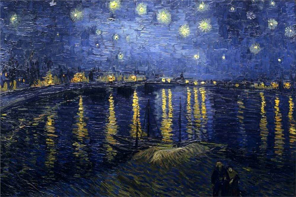Звёздная ночь над Роной (Винсент Ван Гог)