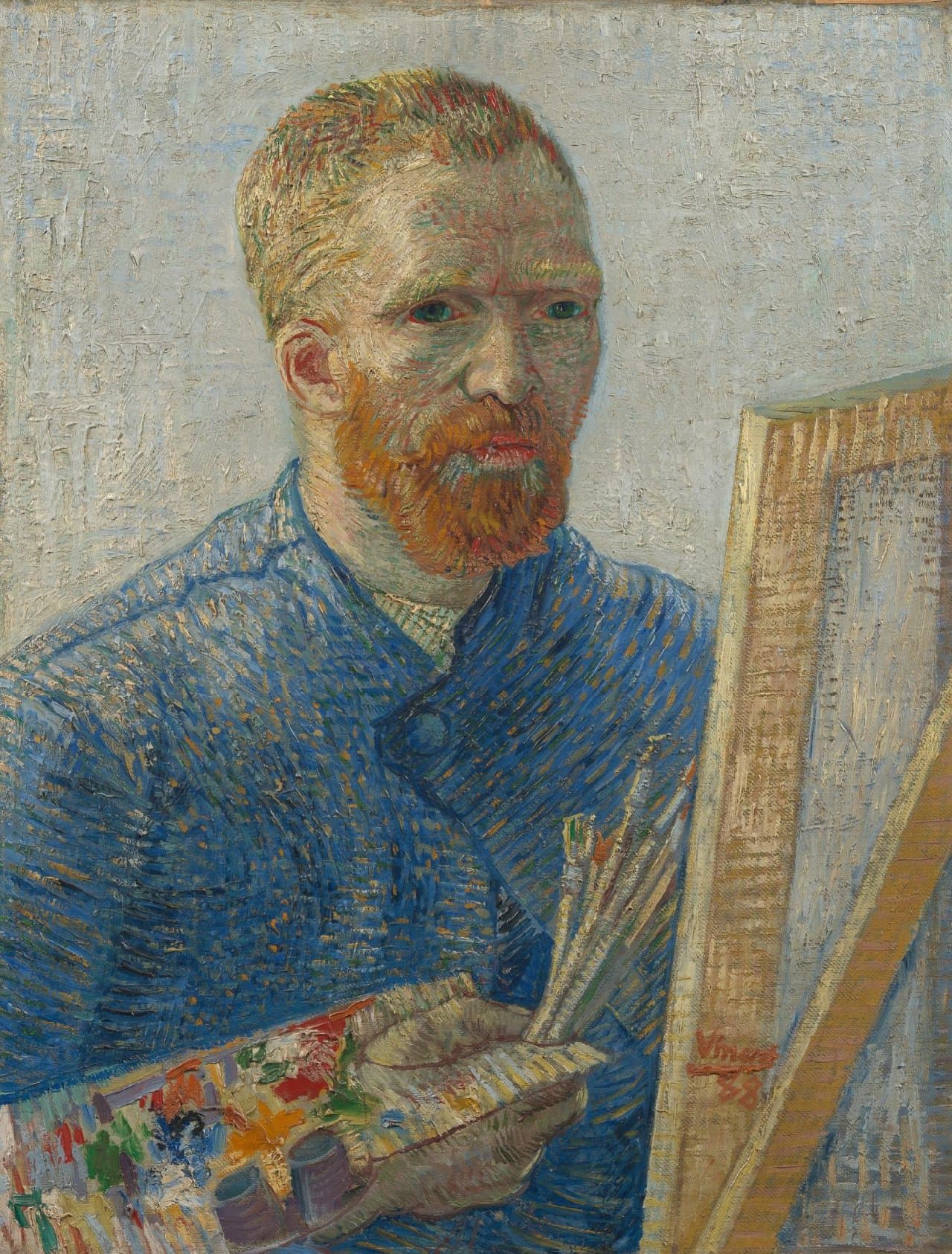 Винсент Ван Гог (Vincent van Gogh), Автопортрет как художника
