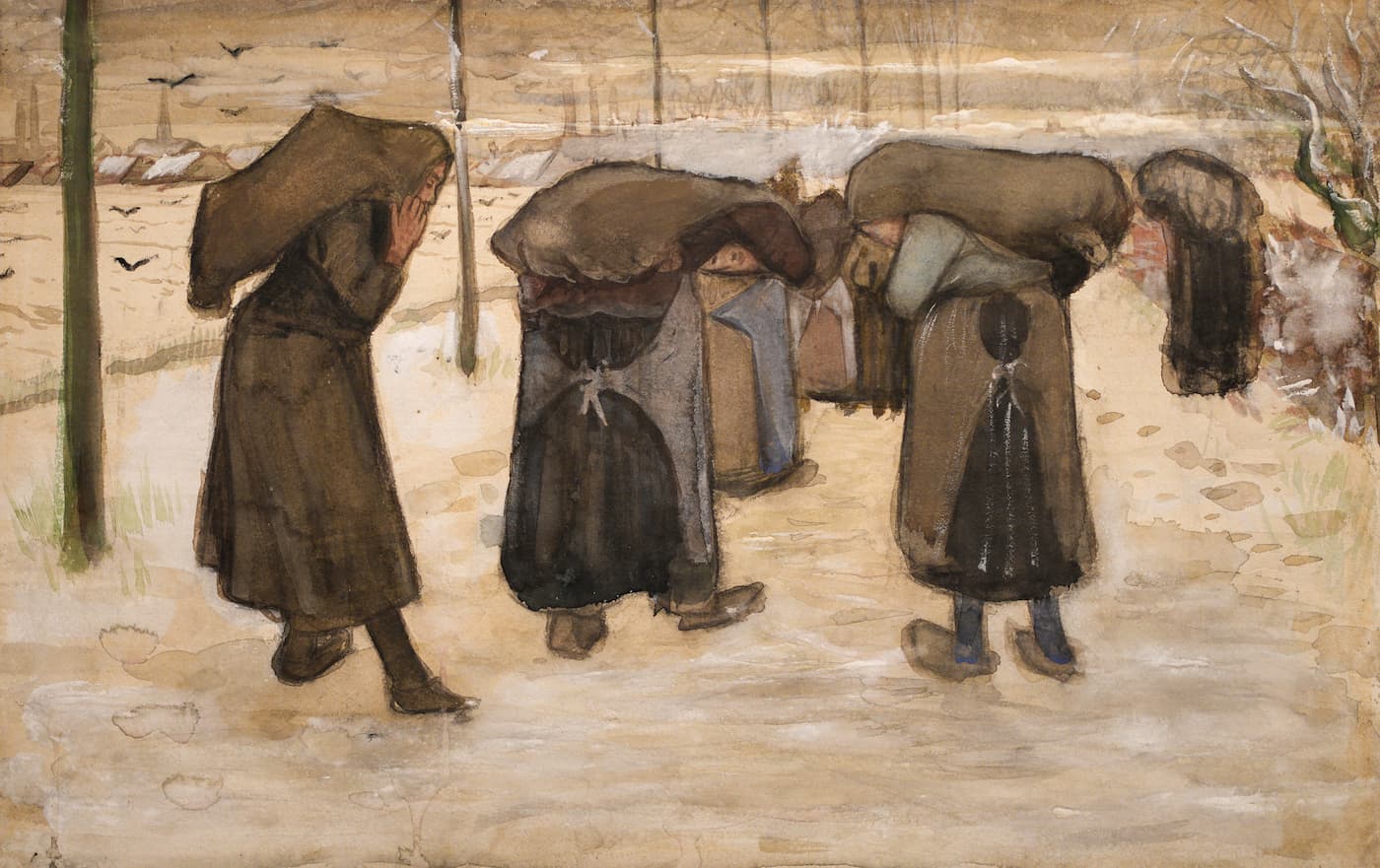 Ван Гог, Женщины, несущие уголь