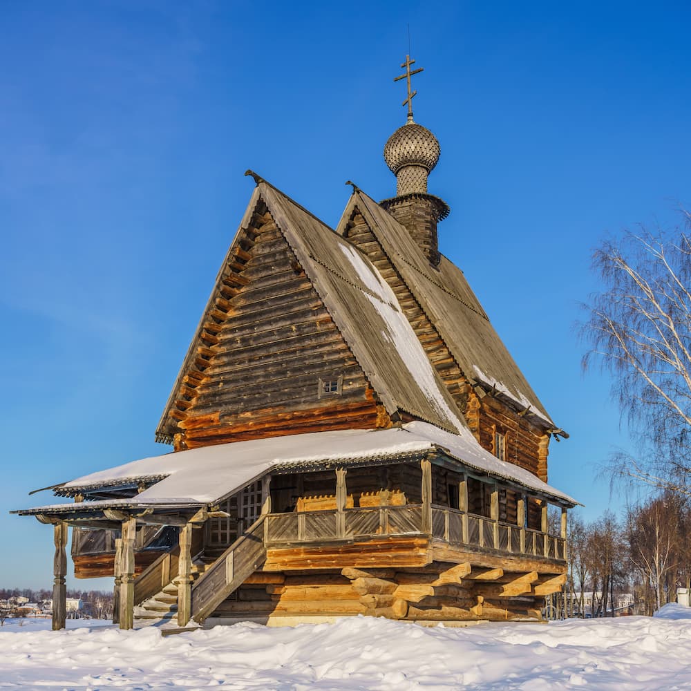 Никольская церковь из села Глотово (1766 г.)