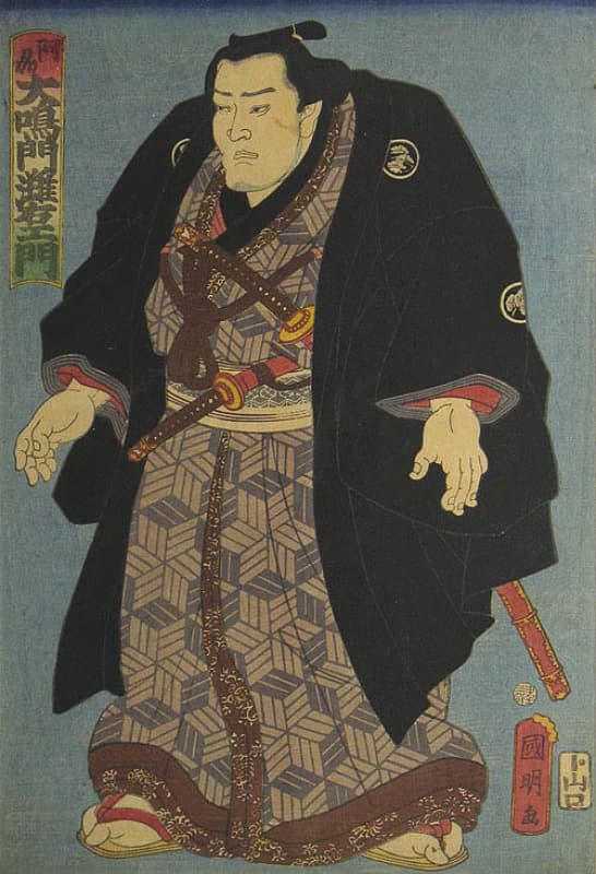 «Борец сумо» Утагавы Куниаки ІI