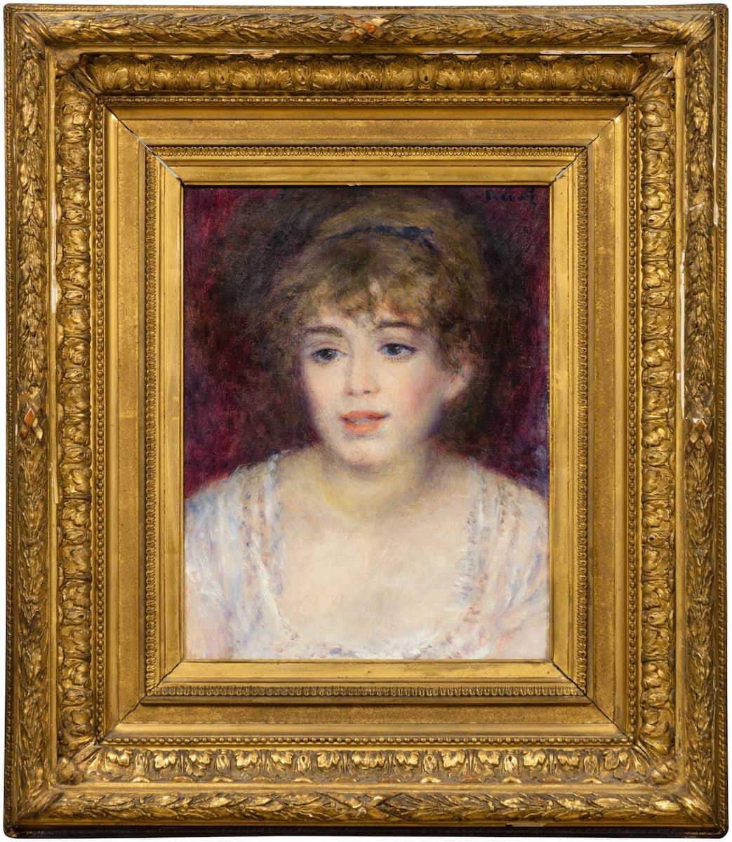 Четвертый портрет актрисы Жанны Самари (Пьер-Огюст Ренуар), 1879