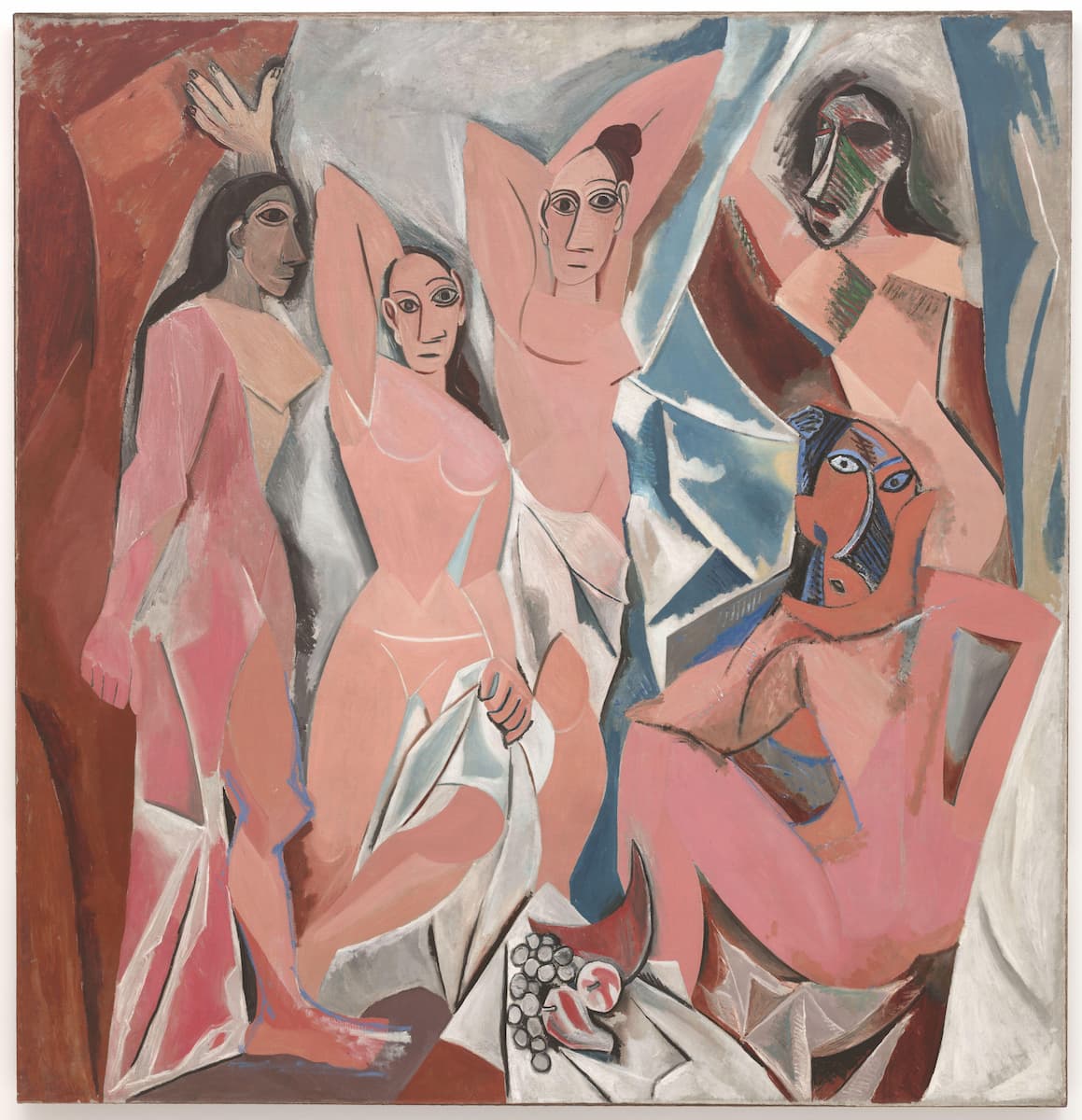 Авиньонские девицы, Пабло Пикассо  (1907)
